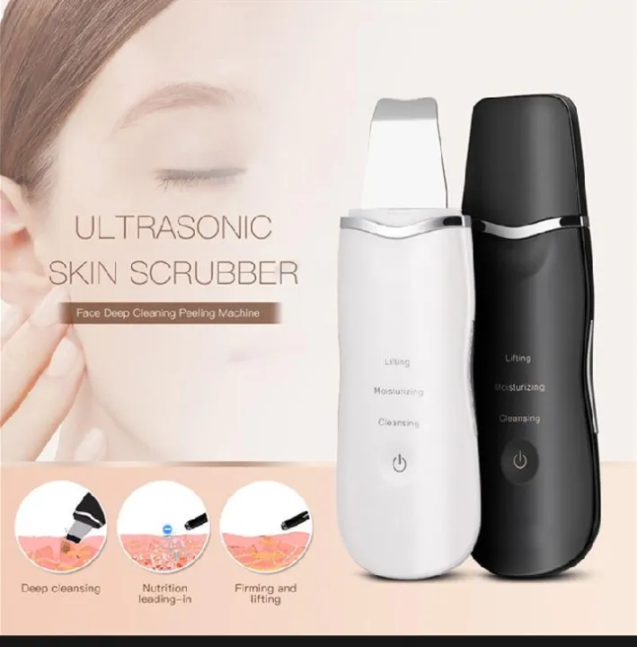 Ultrasonic Facial Cleansing, Skin Scrubber Facial