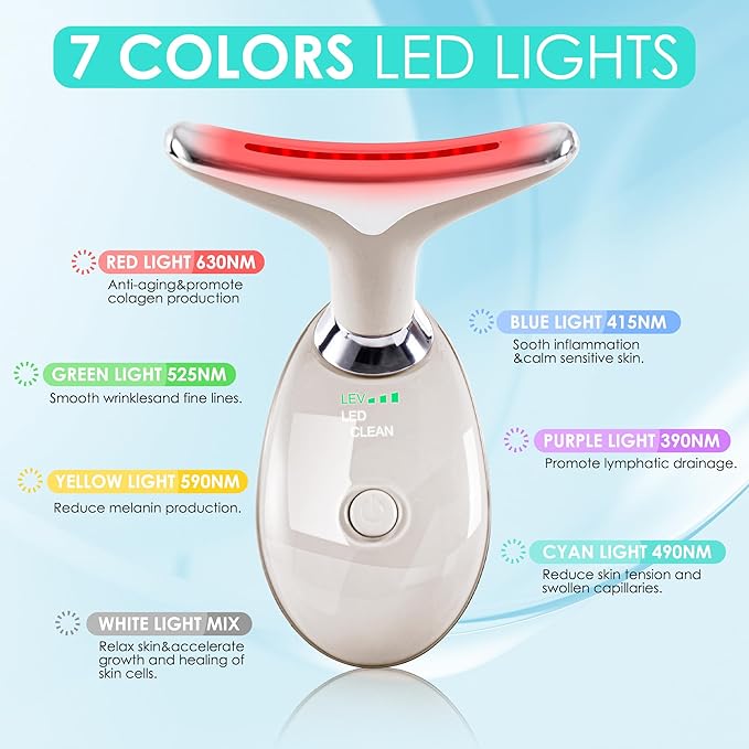 Facial Massager Red-Light-Therapy-for-Face and Neck
